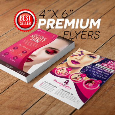 4" x 6" Premium Flyers