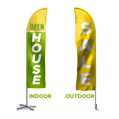 Single Sided Feather Flags