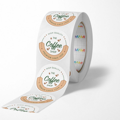 3" Circle Roll Labels