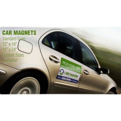 24" x 12" Car Magnets
